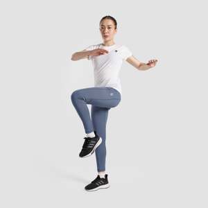 Tone White GymArmour T-Shirt for Women Breathable Lightweight Solid Design Fashionable Seamless Yoga Workout Print Made Pakistan - Product Image 4