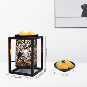 Candelabro de Metal Vintage creativo, contenedor de tarro de vela de hierro con revestimiento de polvo negro para decoración interior del hogar hecho en India - Product Image 5