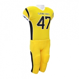 Uniforme de football américain Dernier maillot et short respirant imprimé Gridiron Jersey Uniform à vendre - Product Image 5