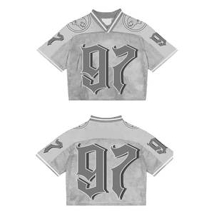 Jersey de Rugby Personalizado del Mejor Fabricante, Jersey de Fútbol Americano de Malla Extra Grande de Secado Rápido para Hombre, Hecho en Pakistán - Product Image 2