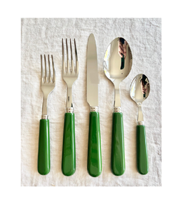 ชุดเครื่องใช้บนโต๊ะอาหารสแตนเลสพร้อมกระจกขัดเงาอุปกรณ์เสริมสำหรับบ้านไร่ดีไซน์ทันสมัย - Product Image 1