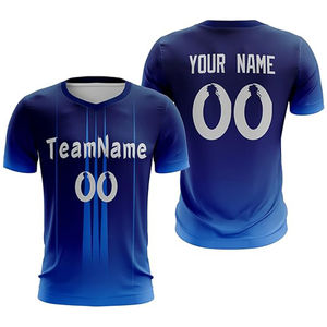 Servicio OEM, Último Modelo, Jersey de Fútbol Americano Extra Grande, Manga Corta, 100% Poliéster, Diseño Personalizado, Alta Calidad - Product Image 4