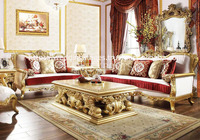 Ensemble de canapés de style français classique pour la décoration intérieure australienne, très vendu, personnalisable, durable, en teck, meubles de salon.