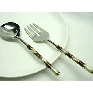 Set de couverts de table en acier inoxydable Set de couverts de luxe de Noël en acier inoxydable de haute qualité personnalisés en or créatifs - Product Image 1