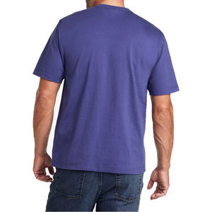 Camiseta de gran tamaño de peso pesado OEM, camiseta lisa con logotipo personalizado, camiseta de manga corta de algodón de talla grande para hombre, Unisex, novedad al por mayor - Product Image 5