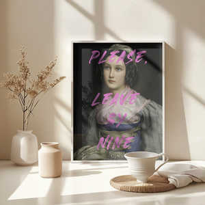 Veuillez laisser votre avis sur le produit à thème portrait charmant de Nine - Product Image 1