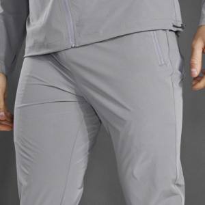 Pantalon de jogging léger pour homme, imprimé logo, coupe slim, décontracté, en molleton avec cordon de serrage, respirant - Product Image 4