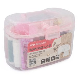 <b>Sewing</b> <b>Box</b> With <b>Sewing</b> Accessories - Pink - Product Image 1