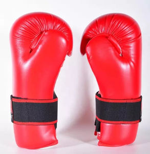 Gants semi-contact en cuir PU de conception de main ouverte pour la formation d'arts martiaux pour la boxe de karaté et le combat de Taekwondo OEM 2025 - Product Image 5