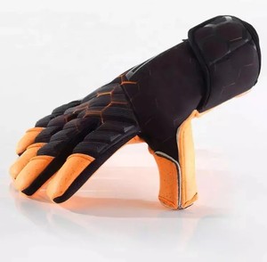 New Football Leather Goalkeeper Gloves - Product Image 2