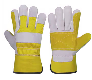 Gants de travail à double paume, couche de paume résistante et durable pour les environnements de travail difficiles, gants de travail à double paume - Product Image 1