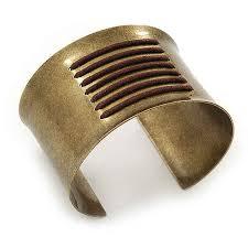 Pulsera de latón Cuff Cut Design Parties Use Joyería de moda Diseño de hoja Tamaño personalizado Producto más vendido - Product Image 4