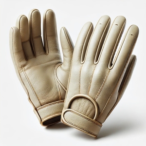 Guantes de bateo de softbol de cuero genuino para jóvenes adultos protección de muñeca guantes de bateo de béisbol colección de ropa deportiva personalizada - Product Image 3