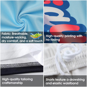 Kits de entrenamiento de tela transpirable de uniforme de fútbol sublimado personalizado para jugadores de fútbol de clubes de equipos internacionales - Product Image 2