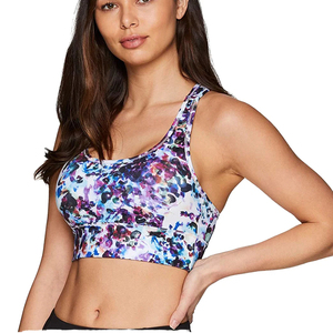 Nouvel Arrivage Vente Chaude Soutien-gorge de Sport Yoga Grande Taille Sans Couture Lavé Réversible Logo Personnalisé Extensible dans les Quatre Sens Léger - Product Image 2