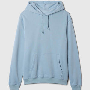 Relax Fit Cotton Blende Hoodie For Men <b>With</b> Side Pockets And Minimalist Design For Everyday Comfort - Product Image 3