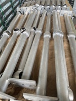 Poteaux de balustrade en aluminium