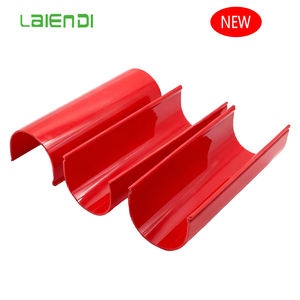 Copertura in Acrilico Rosso Personalizzata per Stazioni di Servizio, Profili in Plastica PMMA, Copertura Ignifuga per Lampade LED - Product Image 2