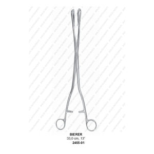 Fórceps de sujeción de óvulos y Bierer de invierno de calidad superior, instrumentos quirúrgicos de acero inoxidable, fuente de alimentación Manual - Product Image 1