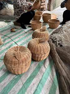 Árbol de Navidad natural hecho a mano de ratán para la decoración del hogar adornos navideños artesanía al por mayor 2024 - CARYLN - Product Image 4