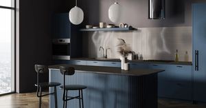 Custom Kitchen <b>Bathroom</b> Vanity Tops Artificial Quartz Countertops Eco-Friendly Non-Toxic Contemporary Prefab Cut Sizes Hotels - Product Image 1