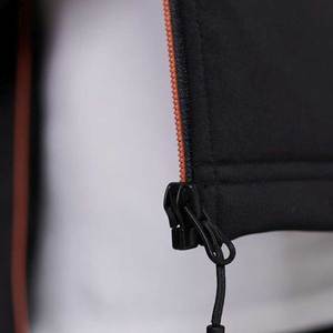 Veste Softshell Homme 2025 à Col Montant Enduit, Fermeture Éclair Intégrale, Logo Imprimé, Coupe-Vent Sportive à Capuche – Fabricant OEM – En Vente - Product Image 6