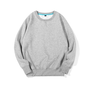 เสื้อสเวตเชิ้ตผู้ชาย คอวี แขนยาว ผ้าฟลีซ 100% ผ้าฝ้าย ย้อมสีพื้น ทรงปกติ สำหรับฤดูหนาว ขายส่งจากโรงงาน - Product Image 5