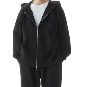 Vente en gros 320 grammes de sweat à capuche pour homme lourd de haute qualité décontracté coupe ample avec logo de sérigraphie personnalisé - Product Image 4