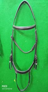 Bride faite à la main de haute qualité en cuir véritable réglable Durable abordable équipement d'équitation Tack Set - Product Image 6