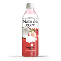 Vietnamese leverancier van heerlijk smakende Nata de Coco drank in 500ml PET fles, private label fruit- en groentesap, HACCP/ISO/HALAL gecertificeerd.