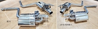 Nouveau système d'échappement en acier inoxydable 304 pour Genesis G80 (RG3 3ème génération 2020-2023) Type Axle-Back à fixation par boulons / Fabriqué en Corée par MAINTEC