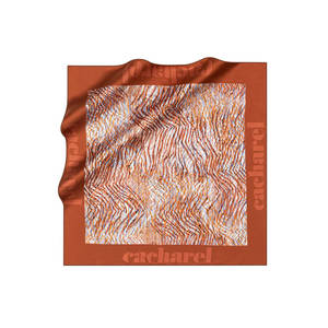 Floral Silk <b>Square</b> <b>Scarf</b> for Winter and Summer - Product Image 1