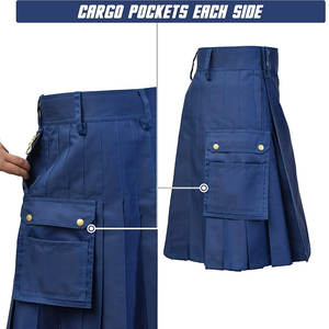 Último Estilo en Stock, Kilt de Tartán Personalizable de Alta Calidad para Hombre, Algodón/Lana, Venta al Por Mayor, Más Vendido - Product Image 2