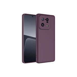 Funda de Silicona Líquida Morada Oscura Premium para Xiaomi Mi 13 Pro, Serie Netzy SAFA Mara, Funda Protectora de Silicona Suave a Prueba de Golpes, Modelo A53 - Product Image 1