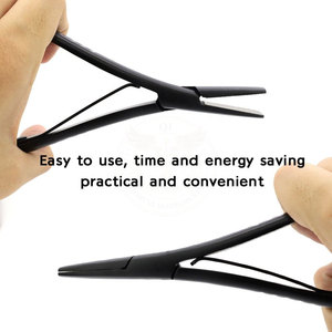 Top Selling High Quality Hair <b>Extension</b> Micro Ring Plier Tool For <b>Bead</b> Application And Removal Salon Styling Tool - Product Image 3
