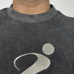 Ropa para hombre, camiseta de gran tamaño, camiseta de lavado ácido en blanco de algodón pesado, camiseta Vintage gráfica personalizada, camiseta de lavado ácido - Product Image 5