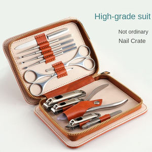 Ensemble de 12 coupe-ongles en acier inoxydable de haute qualité, outils de beauté pour la pédicure et la manucure à domicile, pour le soin des ongles 2026 - Product Image 6