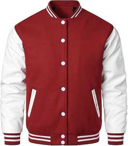 Veste universitaire personnalisée pour les équipes de sports scolaires Veste universitaire simple Vente en gros en vrac pour personnalisation - Product Image 1