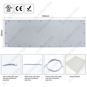 شريط إضاءة LED مرن طويل للغاية ورقيق جدًا قابل للقص بجهد DC24V لإضاءة خلفية للرخام والأسطح وللإعلانات وشاشات التلفاز - Product Image 2