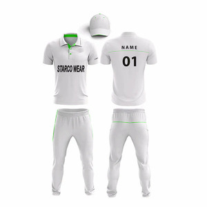 Uniforme de cricket personnalisé 100% à quantité minimale de commande bas pour hommes, nouveau design - Product Image 1