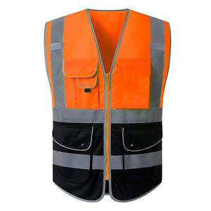 Chaleco de Seguridad Casual para Hombre, Otoño/Invierno, Cálido, Transpirable, Impermeable, Resistente al Viento, 100% Poliéster, Alta Calidad, Personalizable, Gran Venta - Product Image 1