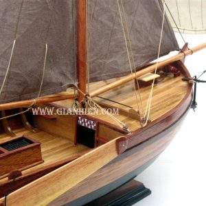 BOTTER Haute Qualité Fait À La Main En Bois Modèle Bateau Peint Technique Livraison Rapide Du Vietnam - Product Image 3