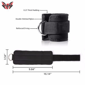 Fitness Réglable D-Ring Cheville Sangles Pied Soutien Cheville Protecteur Gym Jambe Poulie avec Boucle Sport Cheville Sangles - Product Image 2