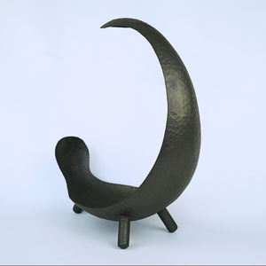 Modern Elegant Traditional <b>Japanese</b> Ikebana Copper <b>Vase</b> Handcrafted Quality Metal Floral Display for Home Decor - Product Image 2