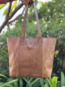 Bolsa de Mano de Cuero Genuino de Moda al por Mayor, Bolso Elegante de Cuero Real, Gran Oferta, Bolsos de Diseñador de Gran Tamaño para Mujer, Multiusos - Product Image 3