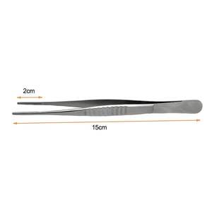 Pince à tissu atraumatique Debakey pour procédures vasculaires pince à épiler chirurgicale manuelle pince médicale - Product Image 5