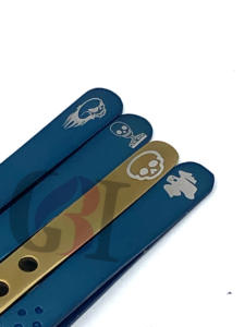 Pince à épiler professionnelle GETUP BROSONS IMPEX GBI-EET-2513 de différentes couleurs, spéciale Halloween, pour extensions de cils - Product Image 2