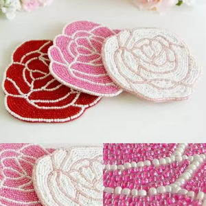 Stylish Fancy Multi Color <b>Butterfly</b> Beaded Embroidery <b>Charm</b> & Keyring High Quality Handmade Beautiful Trendy By Hiba Enterprises - Product Image 1