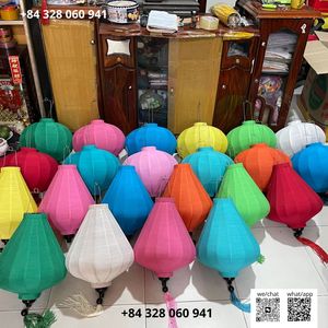 Handmade Hoi Silk Bamboo Heart Lantern Eco Friendly Vietnamese Traditional Style for Lunar New Year Wedding Festival Home - Product Image 5