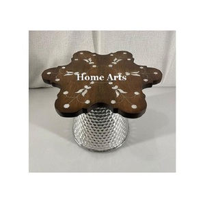 Stainless Steel And Wood <b>Cake</b> <b>Server</b> With Mop Work For Hotel Restaurant Use Dessert <b>Cake</b> <b>Server</b> At Best Price - Product Image 2